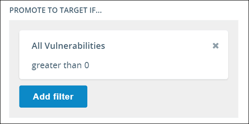 条件设置为对All Vulnerabilities > 0