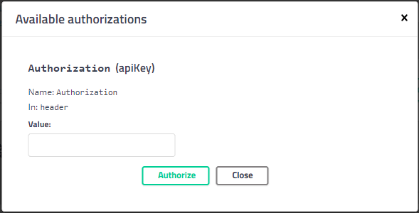 Authorize信息填写