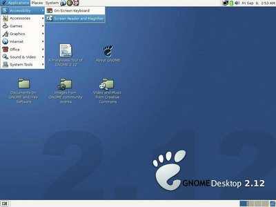 GNOME 2.12保持惯有的简洁和高效